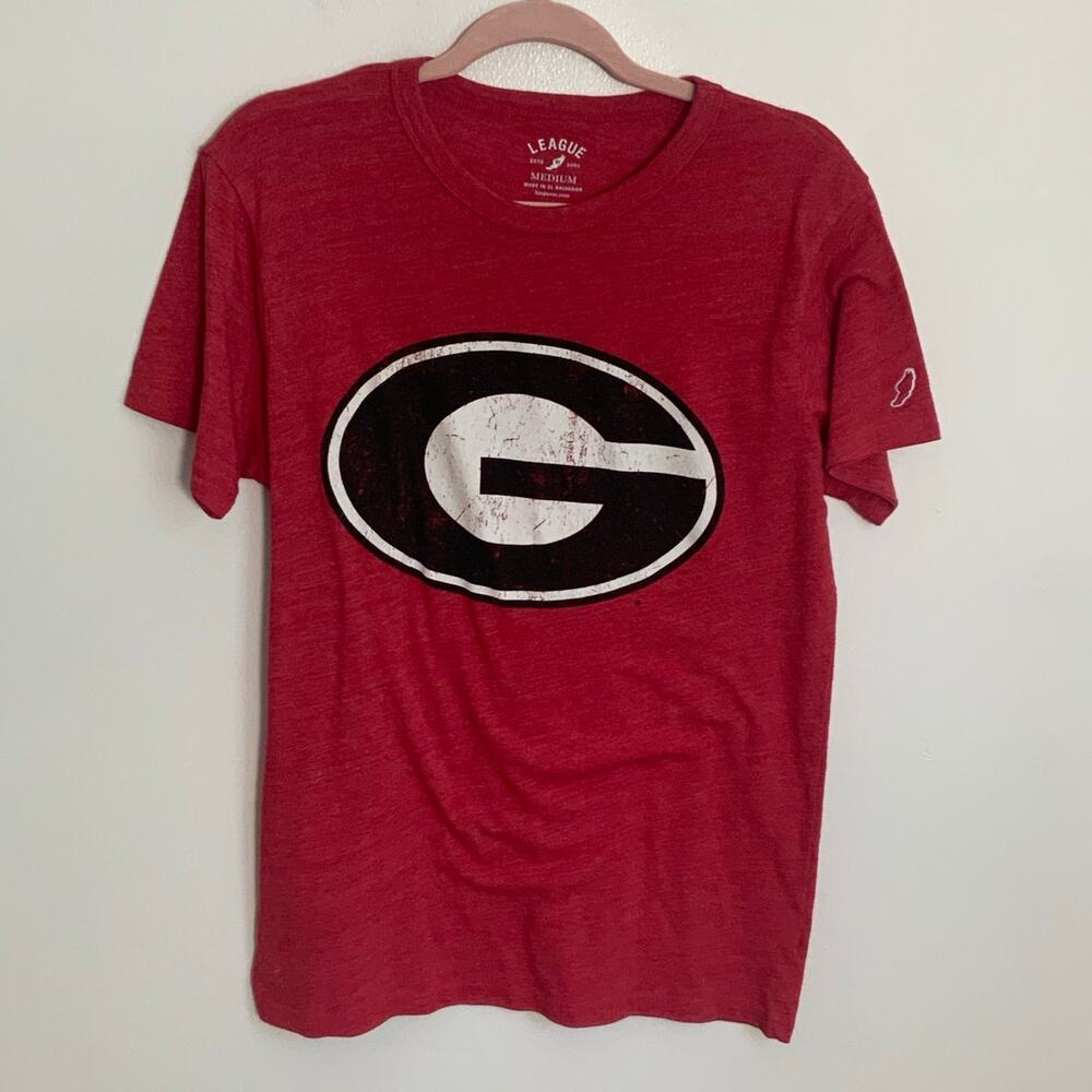 League Georgia Bulldog shirt size men's large‎